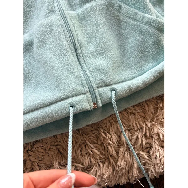 Blue fleece jacket - Image 3