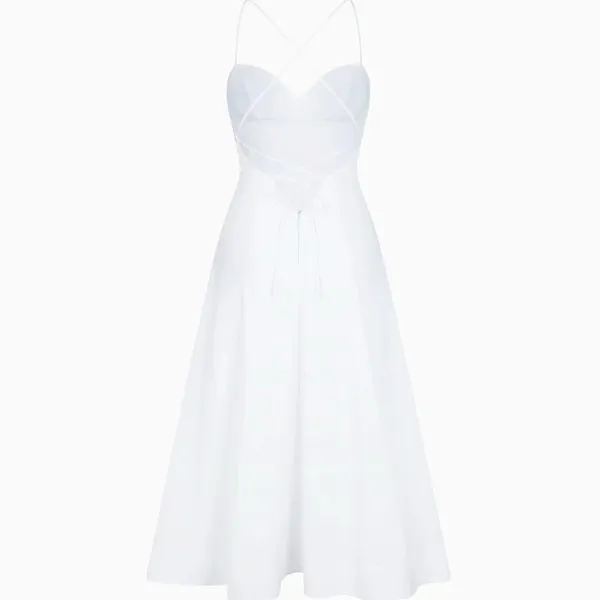 Khy White Dress Size 8 - Image 12