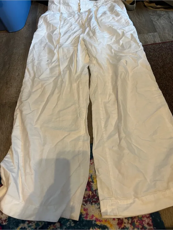 Gap size 10 pleated linen pant - Image 4
