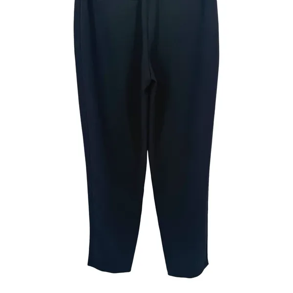 Aritzia Wilfred Womens Black Tie Front High Rise Straight Leg Dress Pants Size 2 - Image 10