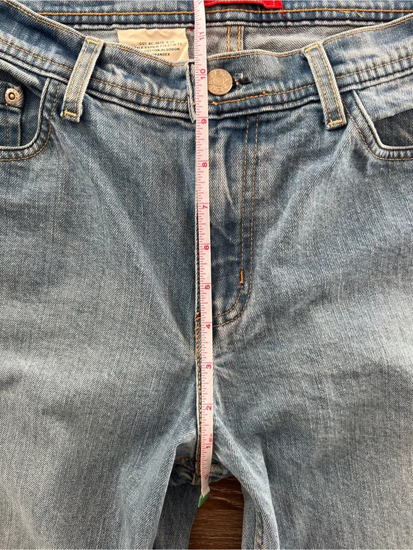 Vintage Zena Jeans 8P Y2K Light Wash Bootcut Stretch Denim Petite - Image 10