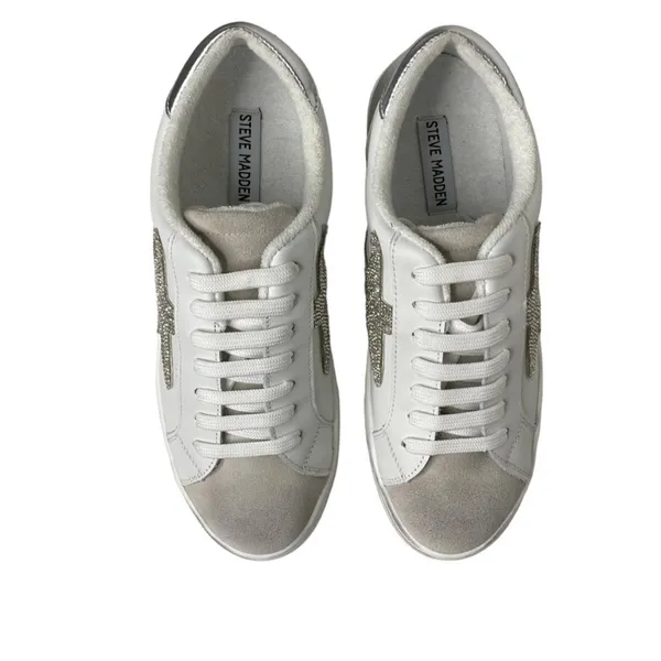 Steve Madden résumé rhinestone star sneaker brand new 8 - Image 4