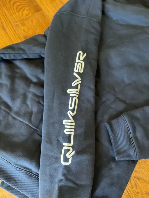 Quicksilver navy blue hoodie - Image 3