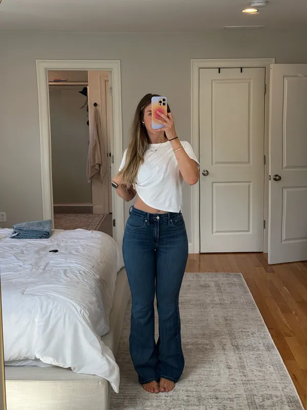 Good American Good Legs Flares - Image 6