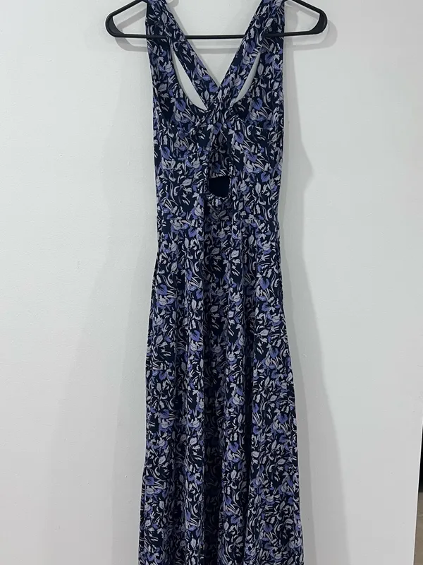 Pact Floral Maxi Dress S Organic Cotton Romantic Cottagecore - Image 5