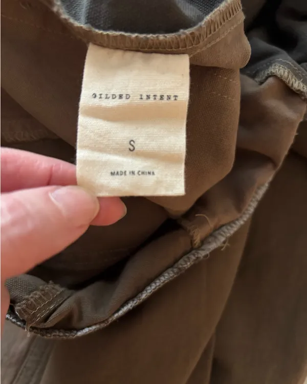 Gilded Intent elastic waist cargo joggers - Image 7