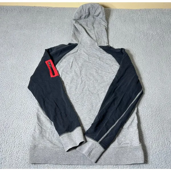 Ohio State Buckeyes Hoodie Womens L Gray Nike Pullover‎ NCAA College School - Image 2