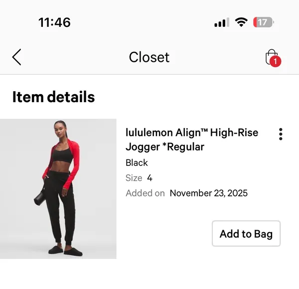 Lululemon Align high rise jogger - Image 5