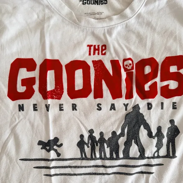 The Goonies White Graphic Tee - Short Sleeve - Image 2