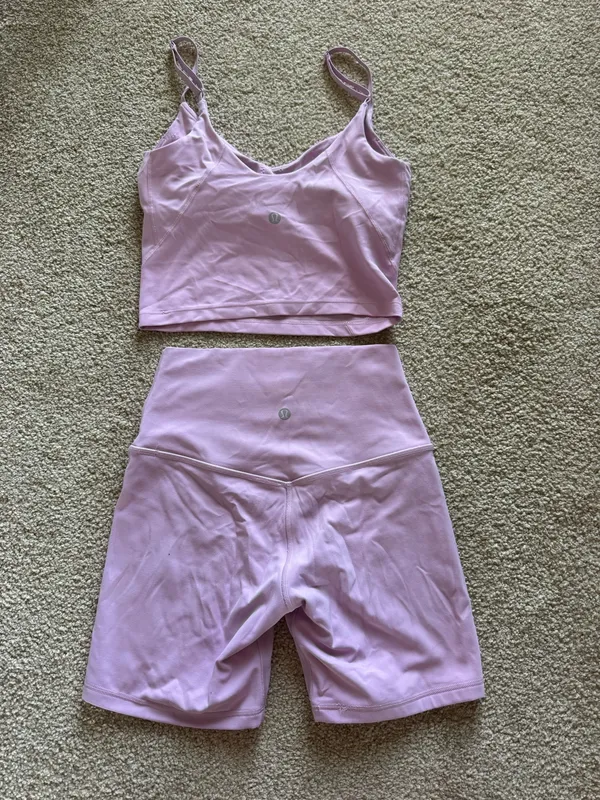 Lululemon light pink set - Image 2