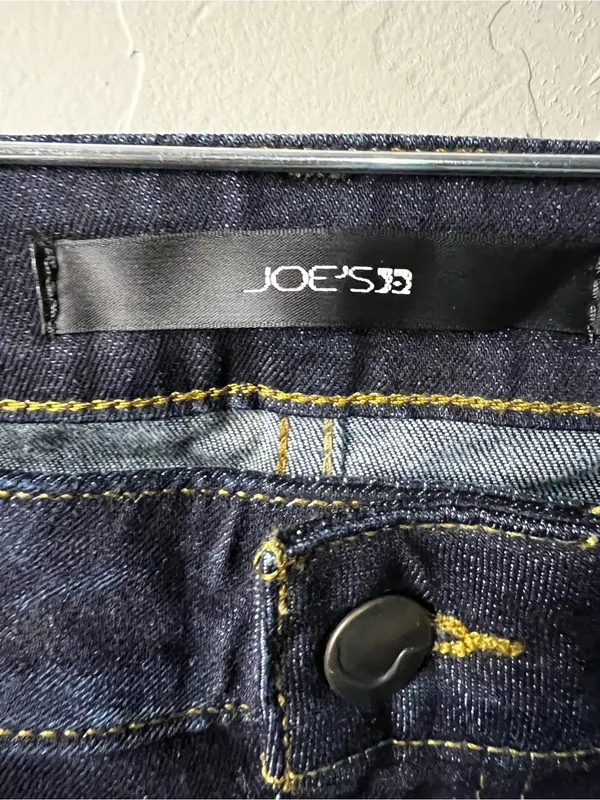 Joe’s Jeans Starlet Slim Mini Bootcut Victoria Wash Dark Denim Jeans - Image 6