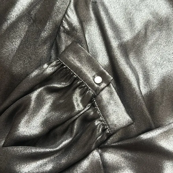 ASTR METALLIC BLOUSE - Image 3