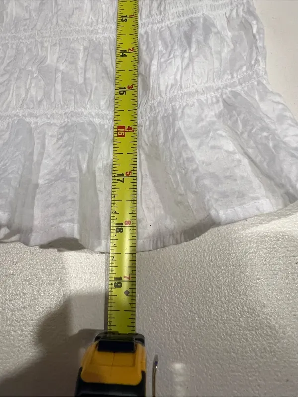 Frame white ruched blouse blanc size S - Image 7
