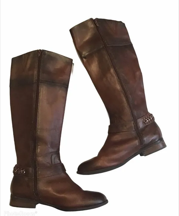 Alex Marie Taylour Leather Riding Boots - Image 3