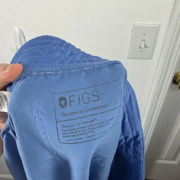 Figs Zamora Jogger Scrub Pants Catarina Top Surgical Ceil Blue Medical Women XL - Image 11
