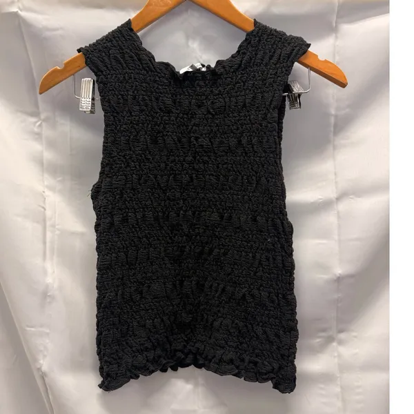 Comune Smock Sleeveless Top Black Small Casual Street Minimalist‎ - Image 3