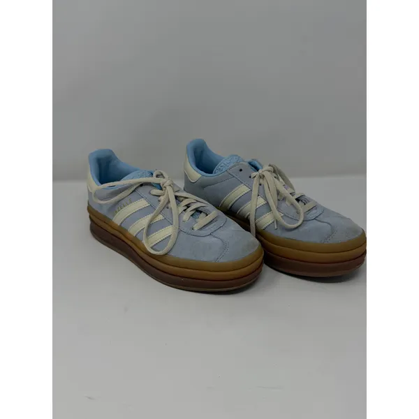 Adidas Gazelle Bold Platform Sneaker Light Blue Cream Gum Women Size 6.5 - Image 2