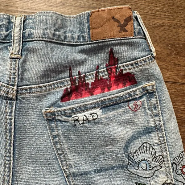 American Eagle denim shorts - Image 5