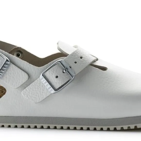 Tokio Super Grip white Birkenstock with adjustable back strap - Image 2