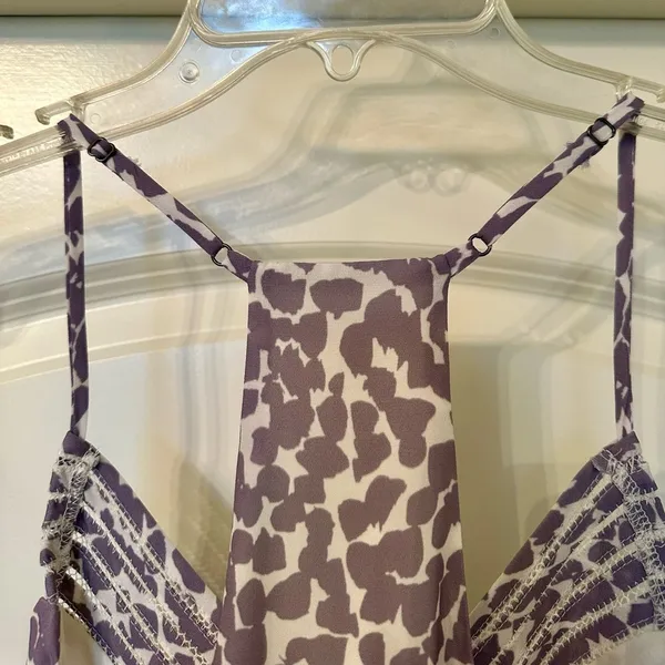 SOCIALITE - Racerback V-neck Animal Print Mini Dress - BRAND NEW! - Image 4