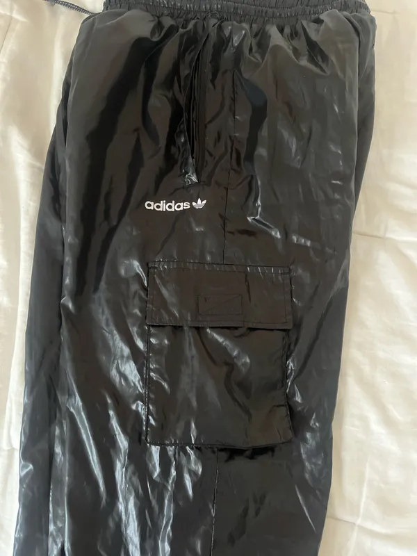 Black Adidas Sweatpants - Image 3