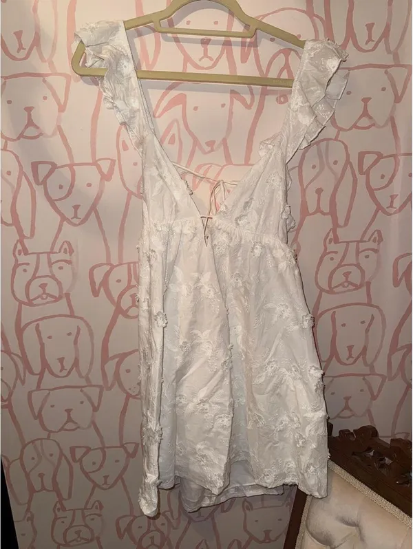 Women's White Dress - Image 2