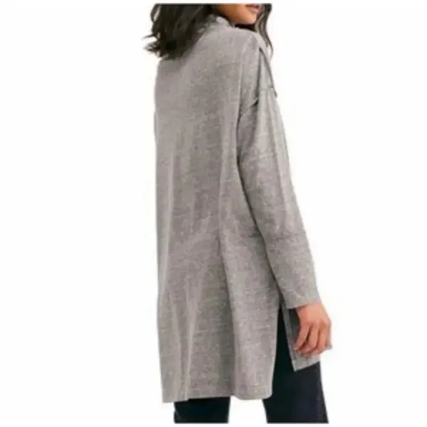 ✨Free People Bella Vista Oversized Sz Medium Tunic Top in Charcoal✨ - Image 7