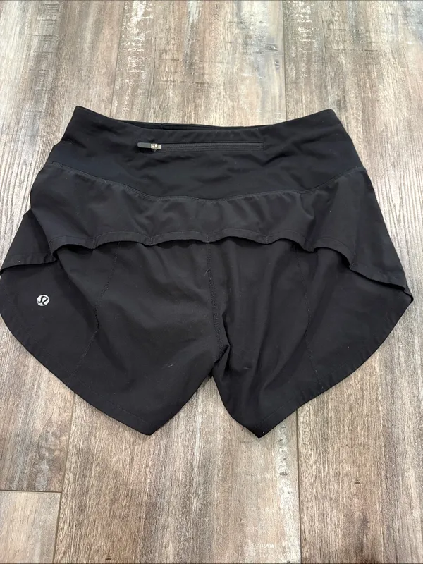 Lululemon Speed Up Shorts Black Women’s size 4 - Image 4