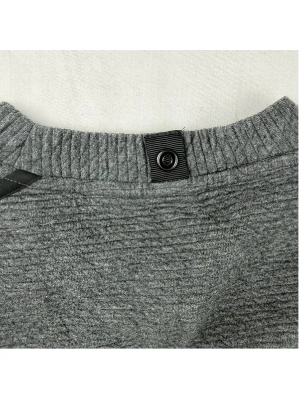 Lululemon Athletica On Repeat Dress Size 6 Heathered Grey Oversized Athleisure - Image 6