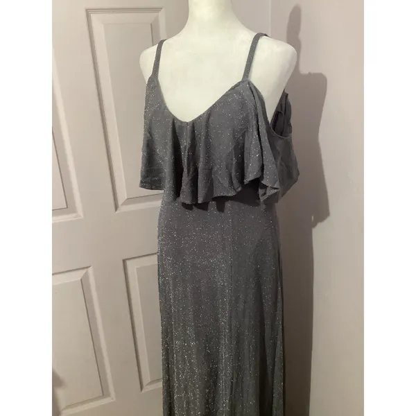 NWT Show Me Your Mumu Womens Renee Ruffle Maxi Dress Small Dancing Queen - Image 5