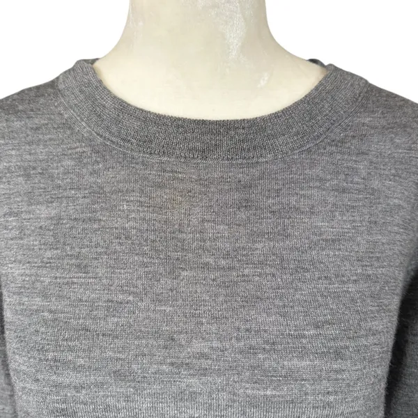 J. Crew long sleeve crewneck pullover wool sweater top women's size small - Image 5