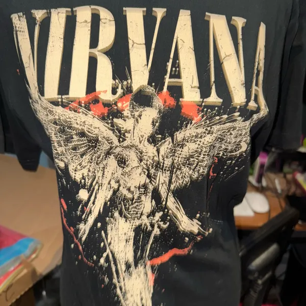 Nirvana graphic tee Black - Image 4