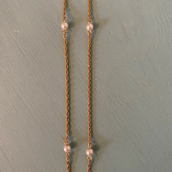 Vintage gold Avon necklace with pearls! Never worn, beautiful necklace! - Image 8