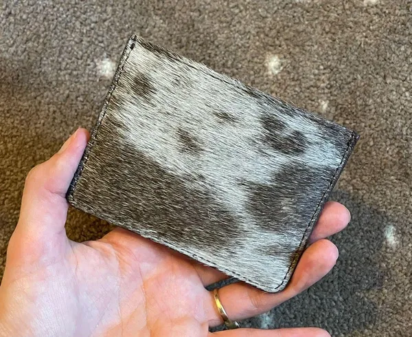 Cowhide Card Holder - Image 3