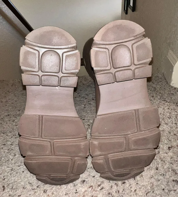 Steve Madden Macall Lug Sole Tall Brown Boots - Image 6