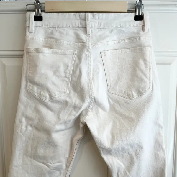 high waisted mini flare jeans - Image 6