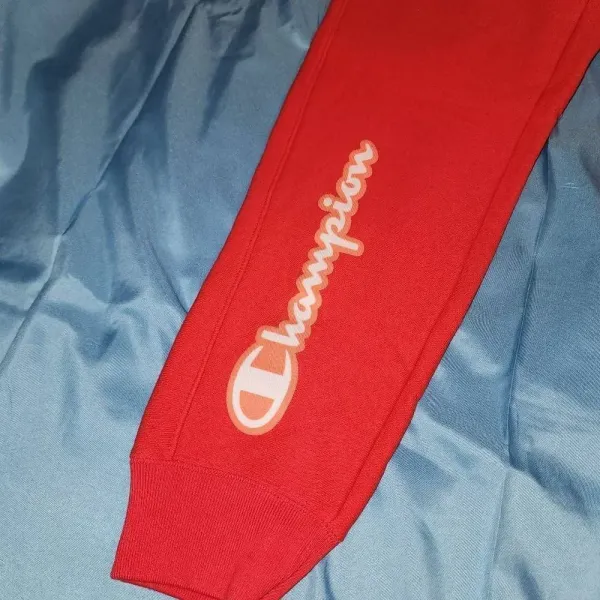 Vintage Champion Womens Reverse‎ Weave Powderpuff Girls Joggers Pants Small - Image 4