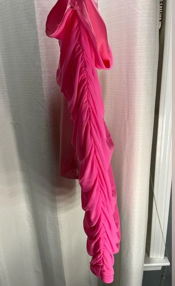 Pink body con dress - Image 4
