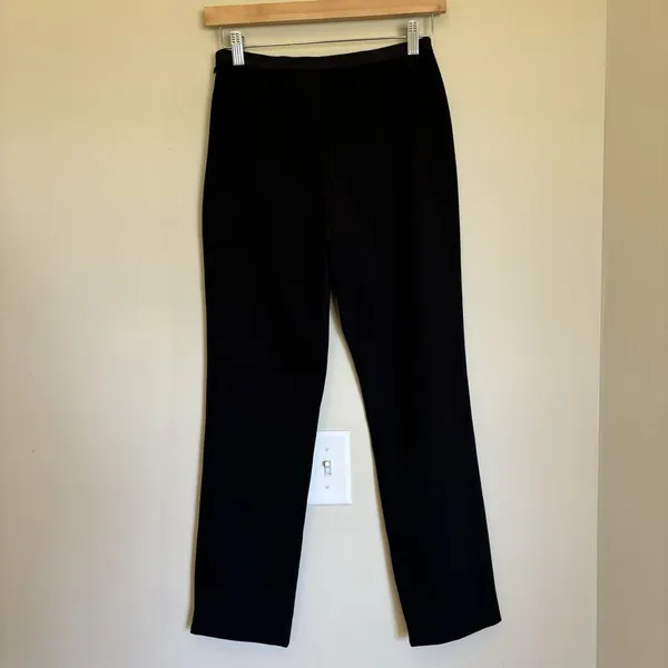 Aritzia Babaton Pants‎ 4 Slim Ankle Tuxedo Trouser Black Side Stripes - Image 6