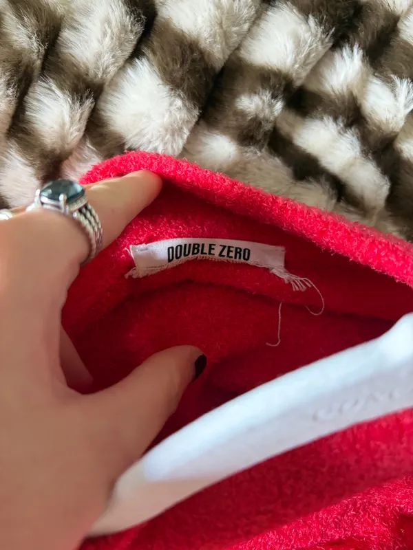 Double Zero Red Sweater Cropped - Image 3