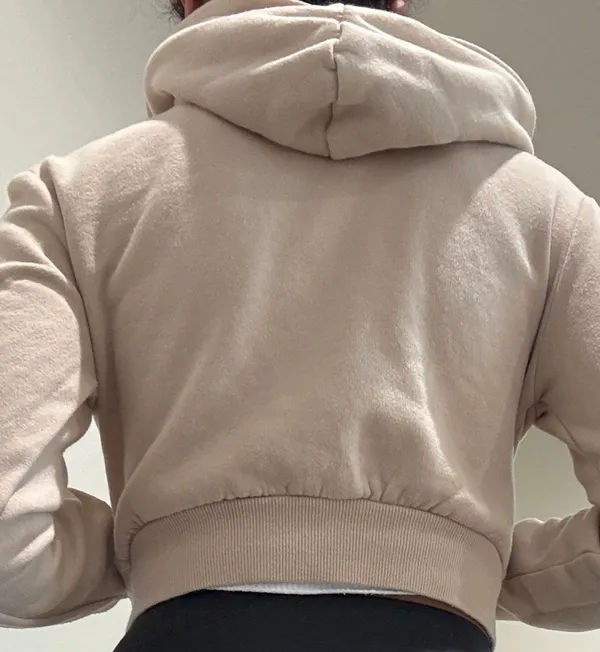 H&M Sweater Cropped zippers - Image 2