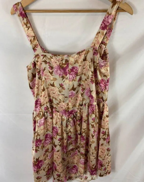 Cider Floral Print Dress Size Large - Image 4
