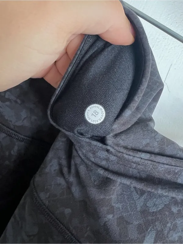 Lululemon • Align High-Rise Pant with Pockets 25" black camo legging tight crop - Image 7