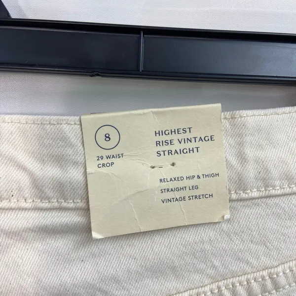 NEW Universal Thread women's‎ high rise straight vintage stretch relaxed jeans 8 - Image 5