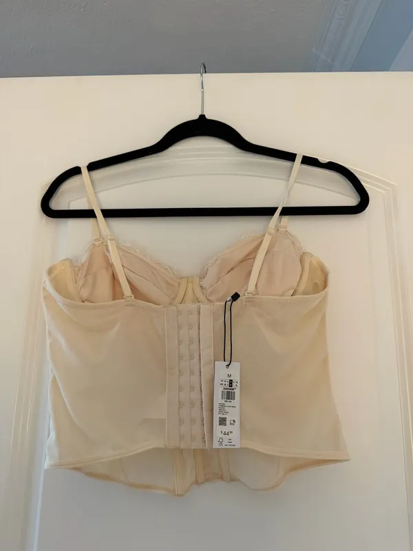 Cream Garage Corset Top - Image 2