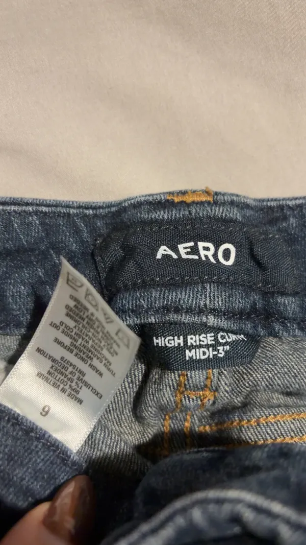 Aeropostale Shorts Denim High-Waisted - Image 3