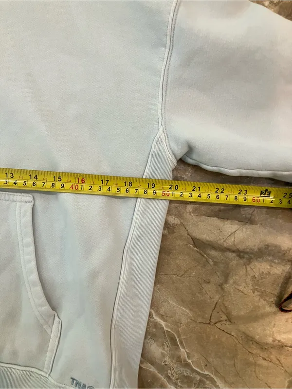 TNA Cozy Hoodie Blue Size M - Image 5