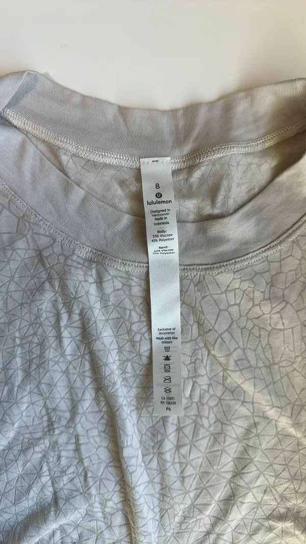 Lululemon Cropped High Neck Tank - Image 2