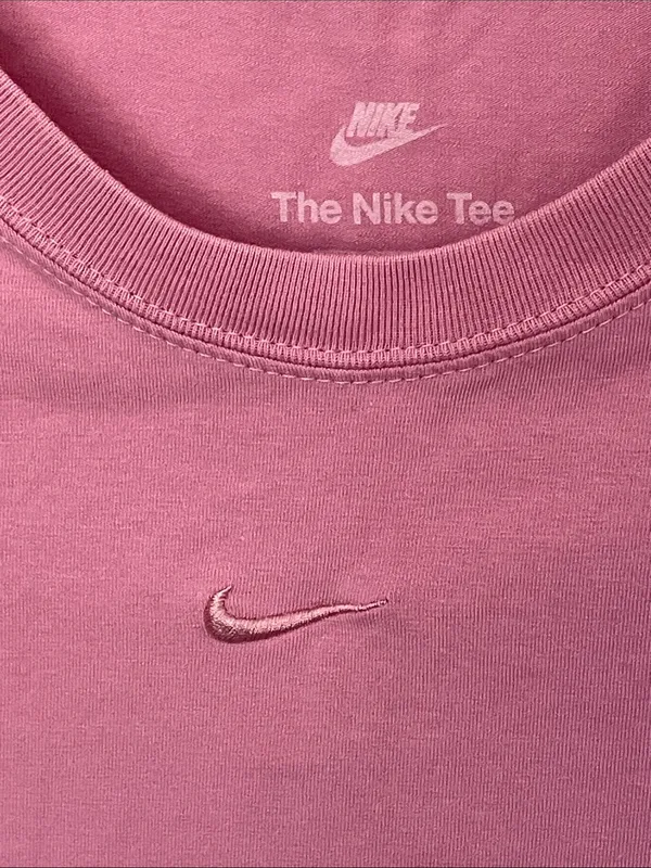 Nike The Nike Tee Pink Modal Blend Baby Tee Large - Image 3