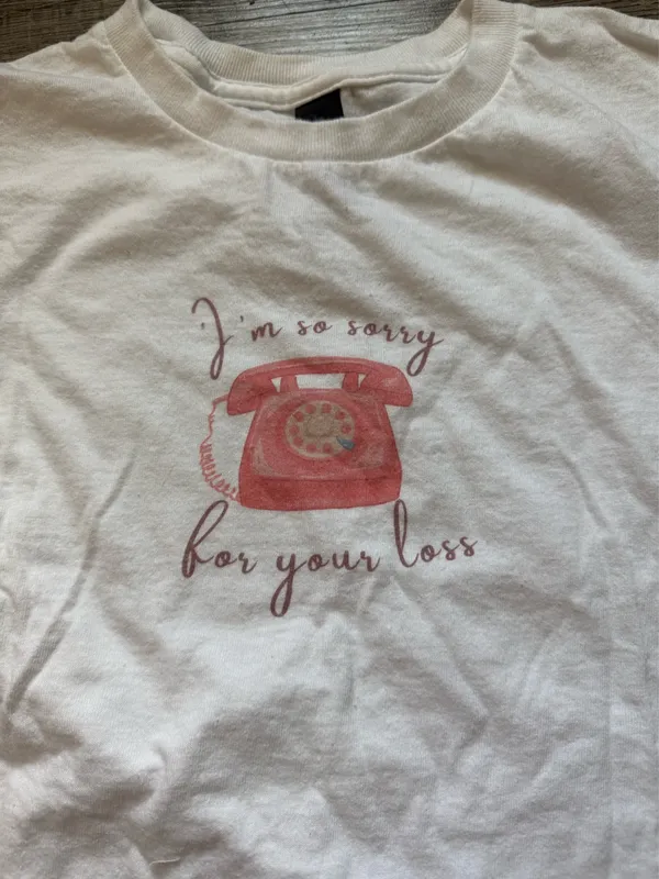 Sabrina Carpenter Baby Tee White Size XS - Image 2